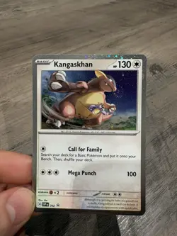 Pokemon TCG: Kangaskhan Cosmos Holo Black Star Promo 202 - Destined Rivals - NM - Image 2