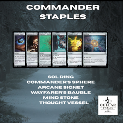 MTG Commander Toolkit Bundle – 500 Cards | Staples + Deck Building Kit + Lands - Image 2