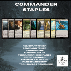 MTG Commander Toolkit Bundle – 500 Cards | Staples + Deck Building Kit + Lands - Image 3
