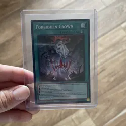 Yu-Gi-Oh! TCG Forbidden Crown Spell Card 1st Edition Collectible Trading Game - Image 1