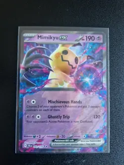Mimikyu EX 069/159 Journey Together Half Art Pokemon TCG Card Holo Rare 3 - Image 1