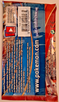 Pokemon XY Primal Clash Booster Pack Sports Trading Card - Image 2