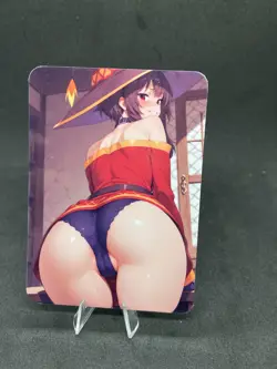 Megumin Sexy Card/ ACG Card /Anime Card / Sexy Waifu / Waifu Card - Image 1
