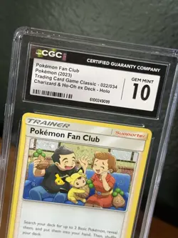 Pokemon Fan Club 022/034 - CGC 10 - Trading Card Game Classic CLC Holo - Image 4
