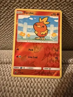 Pokemon Card Torchic Celestial Storm Reverse Holo 26/168 - Image 1