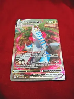 4 Pokemon TCG Cards Near Mint (Tatsugiri, Zeraora, Zacian, Duraludon) Bundle - Image 1