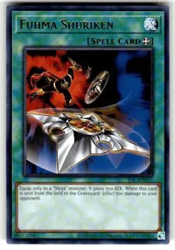 Yugioh! Fuhma Shuriken - IOC-EN031 - Rare - Unlimited 25th Anniversary Edition - Image 1