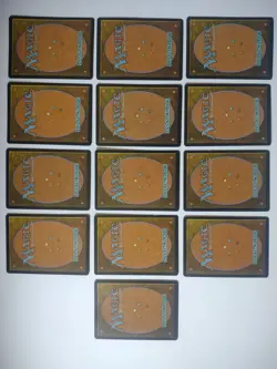 MTG Foil Basic Land Lot 14 Cards Mixed Sets Magic The Gathering - Image 3