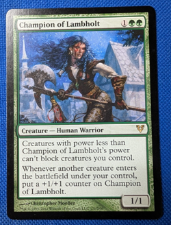 Champion Of Lambholt, Avacyn Restored, MTG, Magic the Gathering - Image 1
