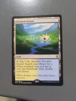 Flooded Strand - MTG - Khans of Tarkir - LP - Image 1