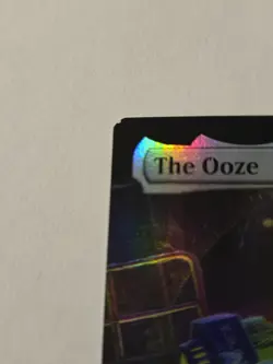MTG The Ooze Extended Art Foil #277 TMNT Lightly Played - Image 2