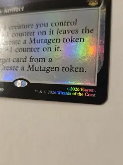 MTG The Ooze Extended Art Foil #277 TMNT Lightly Played - Image 3