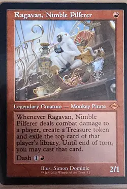 Ragavan, Nimble Pilferer Retro Frame NM - Image 1