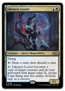 Likeness Looter #208 (NM) Wilds of Eldraine WOE Magic MTG - Image 1