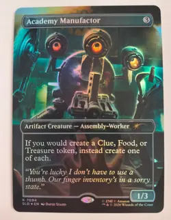 MTG, Academy Manufactor, Foil, NM/Unplayed, Secret Lair x Fallout - Image 1