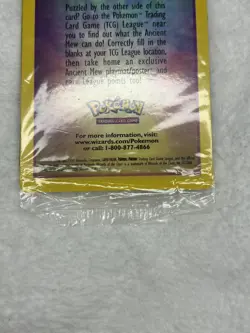 Pokemon Ancient Mew Movie Promo SEALED Holo Foil Card 2000 Nintendo English - Image 2
