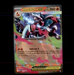 Mega Charizard X ex - 029 029 Holo Promo ME: Mega Evolution Promo Pokemon NM - Image 1