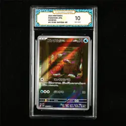 TQG 10 GEM MINT 2023 Pokemon JPN Wimpod 069/066 AR - Image 1