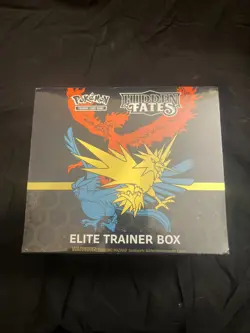 Pokemon Hidden Fates Elite Trainer Box TCG - PKU80473 820650804731 - Image 1