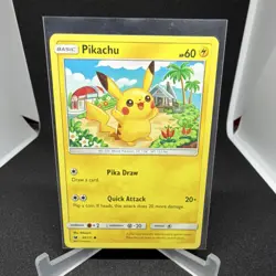 Pokemon TCG Pikachu Sm-Crimson Invasion 30/111 Basic Common Regular 60 HP - Image 1