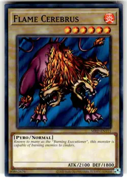 Yugioh! Flame Cerebrus - MRD-EN111 - Common - Unlimited 25th Anniversary Edition - Image 1