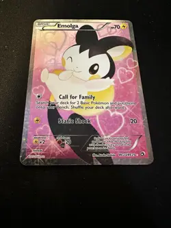 Pokemon Emolga RC23/RC25 Legendary Treasures Radiant Collection Holo - MP/LP - Image 2