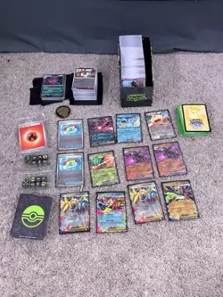 Pokemon TCG Perfect Order lot 6 ex4 mega ex521 common 38 reverse holos 117 holo - Image 1