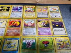 Pokemon Vintage Lot English Non-Holo Rares MP, LP, HP Vaporeon, Jolteon, Flareon - Image 4