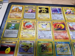 Pokemon Vintage Lot English Non-Holo Rares MP, LP, HP Vaporeon, Jolteon, Flareon - Image 5
