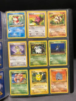 Part Complete Jungle Set Pokemon Cards Bundle 1999 WOTC No Duplicates - Image 5