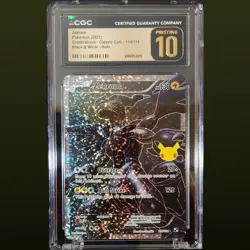 2021 POKEMON CELEBRATIONS CLASSIC COLLECTION HOLO #114 ZEKROM CGC 10 PRISTINE - Image 1