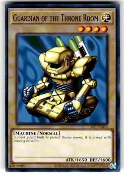 YuGiOh! Guardian of the Throne Room SRL-EN013 Common 25th Anniversary Edition NM - Image 1