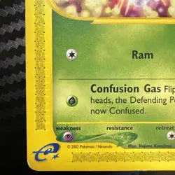 Pokemon Koffing (114/165) Expedition Base Set HP - Image 4