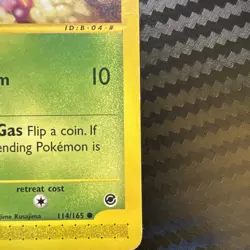 Pokemon Koffing (114/165) Expedition Base Set HP - Image 5