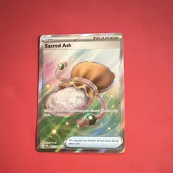 Pokemon TCG Sacred Ash POR 075/088 Ultra Rare Full Art Holo Trainer-Item - Image 1