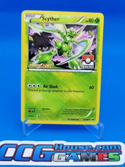 Scyther 4/108 League Trophy 4th Place Stamped Pokemon Dark Explorers CCGHouse RB - Image 1