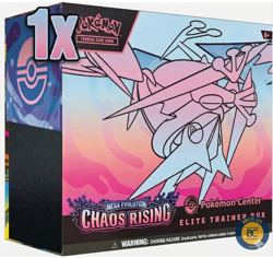 Chaos Rising Pokemon Center ETB Elite Trainer Box Pokemon PRESALE CONFIRMED! - Image 1
