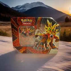 POKEMON PARADOX DESTINIES TIN - GOUGING FIRE EX *New Sealed!* (See Description) - Image 1