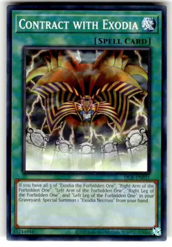 Yugioh 25th Anniversary Contract With Exodia DCR-EN031 NM Common Near - Image 1
