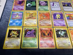 Pokemon Vintage Lot English Non-Holo Rares MP, LP, HP - Dragonite, Gengar - Image 2