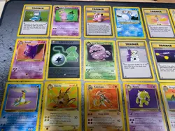 Pokemon Vintage Lot English Non-Holo Rares MP, LP, HP - Dragonite, Gengar - Image 5