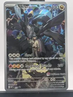 Pokemon TCG - N's Zekrom #031 POKEMON CENTER Promo Ascended Heroes NM - Image 1