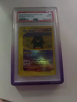 2002 Pokemon Expedition Gengar Reverse Foil Italian PSA 4 (POP 1!!) - Image 1