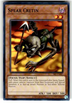 Yugioh! Spear Cretin - SRL-EN087 - Common - Unlimited 25th Anniversary Edition N - Image 1