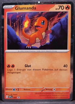 Glumanda SVP047 151 Black Star Promo Holo Pokemon Pokemon Deutsch Near Mint - Image 1
