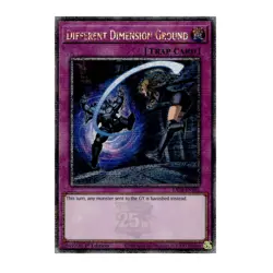 Yu-Gi-Oh! Different Dimension Ground (Quarter Century Secret Rare) - Quarter Cen - Image 1