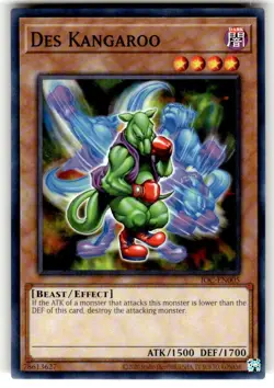 YuGiOh! - Des Kangaroo IOC-EN005 Common 25th Anniversary Edition Near Mint - Image 1
