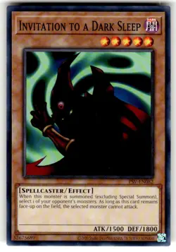 Yugioh! Invitation to a Dark Sleep - PSV-EN082 - Common - Unlimited 25th Anniver - Image 1