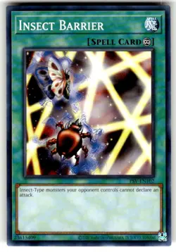 Yugioh! Insect Barrier - PSV-EN102 - Common - Unlimited 25th Anniversary Edition - Image 1