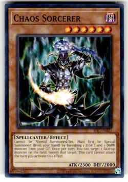 Yugioh! Chaos Sorcerer - IOC-EN023 - Common - Unlimited 25th Anniversary Edition - Image 1